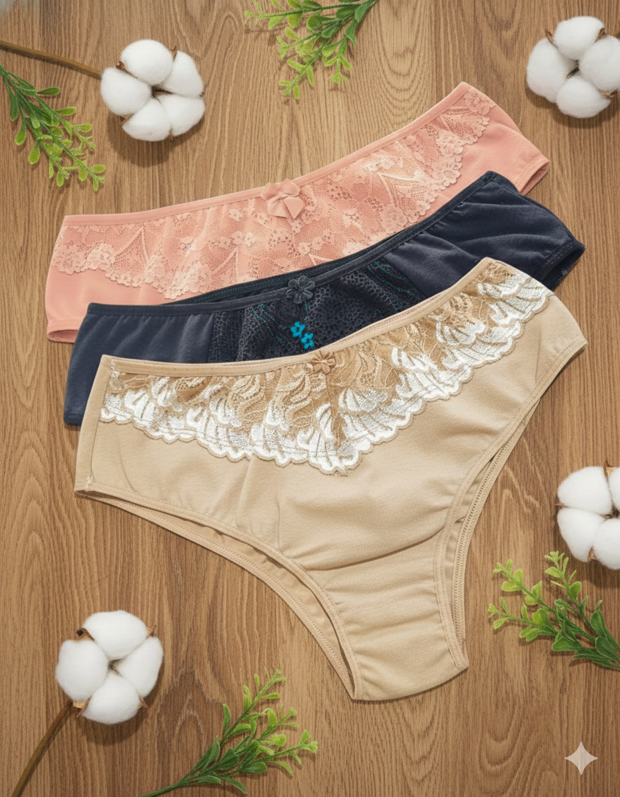 calcinhas de cotton algodão